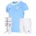 Lazio Hjemmedraktsett Barn 2025-26 Korte ermer (+ Korte bukser)